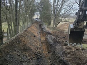 Curtis Martin Utility Ditch